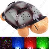 Tartaruga de pelúcia com Luzes de estrelas